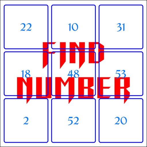 Find Number: 0-64 icon