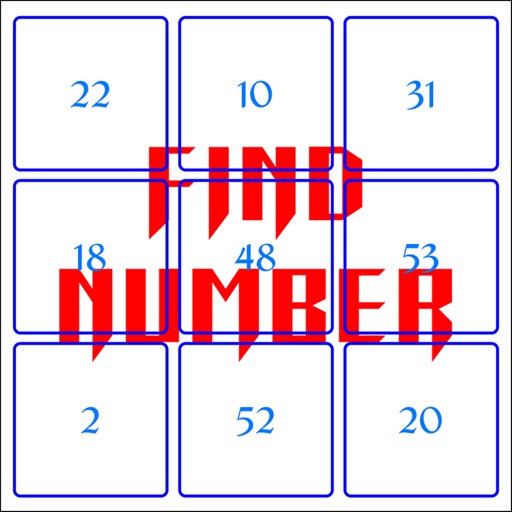 Find Number: 0-64 Icon