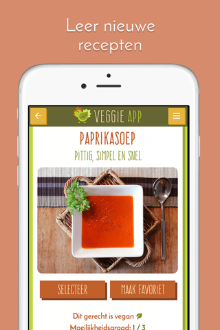 Veggie App screenshot 4