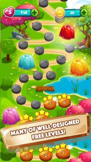 Gummy Pop World Mania - Fun New Free Matching Game(圖3)-速報App