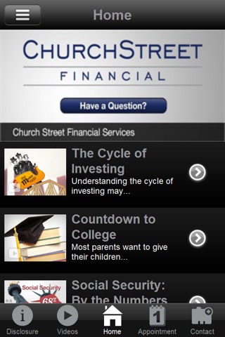 Church Street Financial screenshot 2