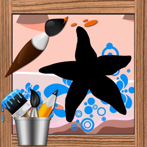 Draw Pages Game Ocean Edition iOS App