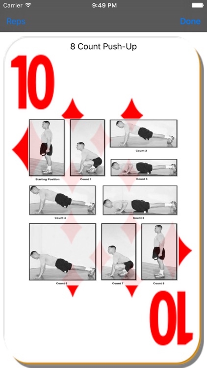 Deck of Cards Workout