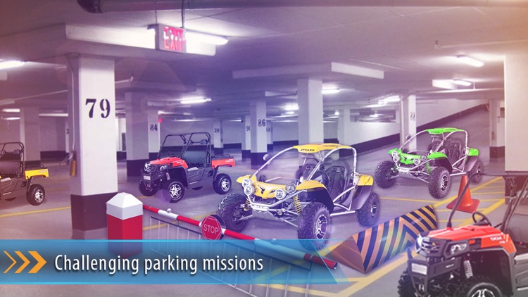 3D Buggy Parking Mania - Multi Level Driving Test in City Trafic Simulator screenshot-4