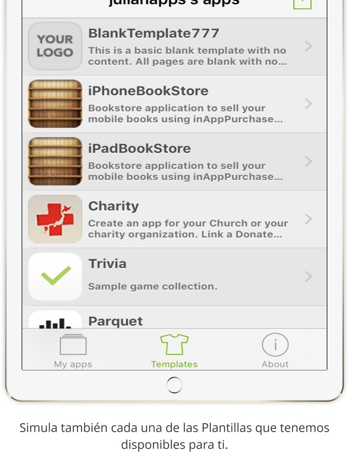 Previsualizador de Apps