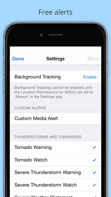 WSOC-TV Channel 9 Weather App