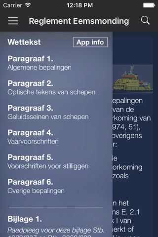 Scheepvaartreglement Eemsmonding - Zeeweer screenshot 2