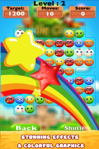 Smash Bubble Combo Boom-The easy match 3 fun game for everyone screenshot 3