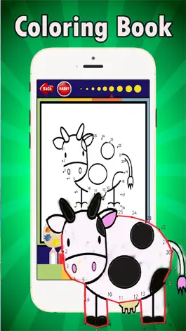 Game screenshot Preschool Dot to Dot Coloring Book: complete coloring pages by connect dot for toddlers and kids hack
