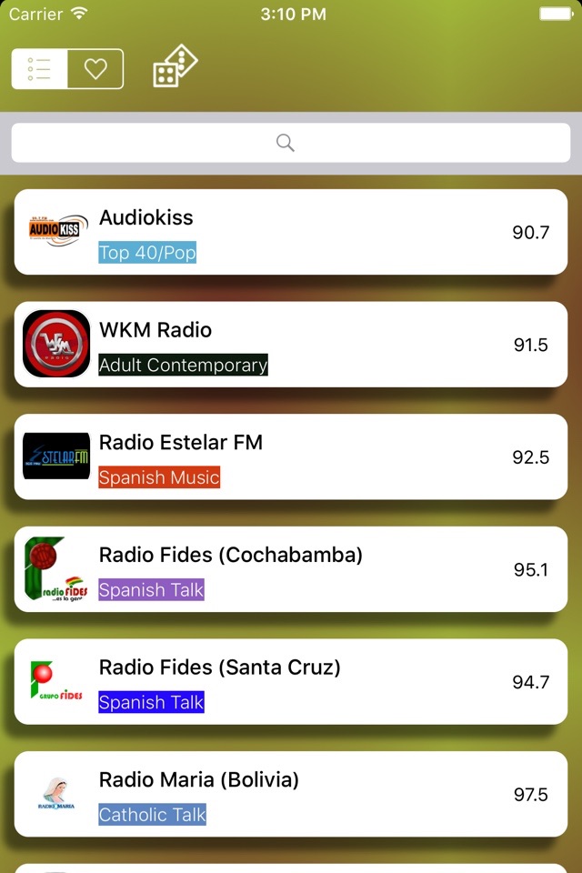 Radios de Bolivia en Vivo Gratis - FM AM screenshot 3