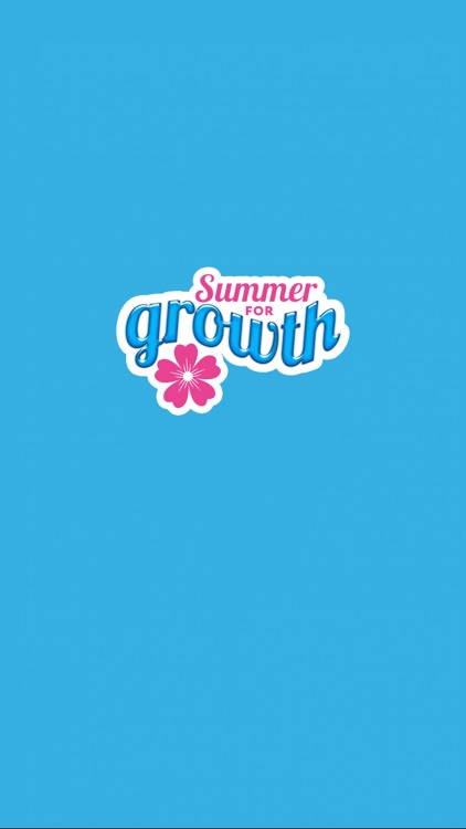 Summer for Growth 2016