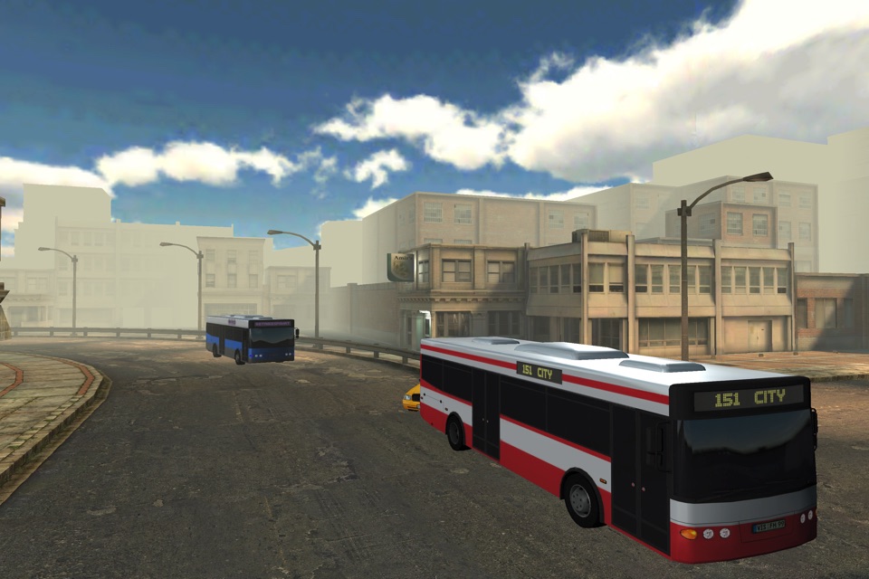 City Bus Traffic Racing -  eXtreme Realistic 3D Bus Driver Simulator Game FREE screenshot 4