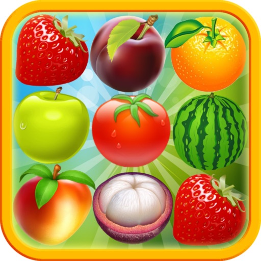 Amazing Fruits: Blue Mania Puzzle icon