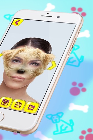 Puppy Face! - Funny Animal Head Stickers Photo Montage free screenshot 2