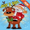 Brain dots Christmas & Santa claus Coloring Book - connect dot coloring pages games free for kids and toddlers any age