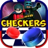 Checkers Board Puzzle Pro "for Lego Super Heroes "