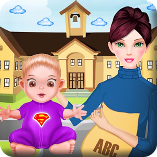 Pregnant Best Teacher Birth a Baby games for girls iOS App