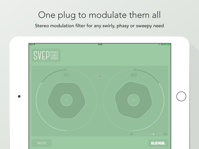 Svep - phaser, flanger, chorus