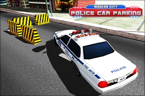 Modern City Police Car Parking - Prison Escape Police Chase 3D screenshot 4