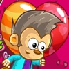 لعبة القرد والبالونات الاستراتيجية - العاب اطفال براعم