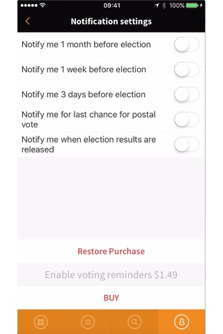 MyVote: Political election tracking app screenshot 4