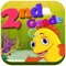 ++ Aqua Second Grade is an educational app which teaches six different age appropriate subjects: sight words, addition, subtraction and spelling