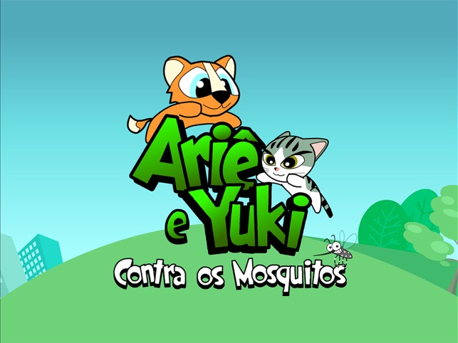 Ariê e Yuki contra os mosquitos