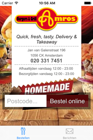 Amros Burgers Amsterdam screenshot 2