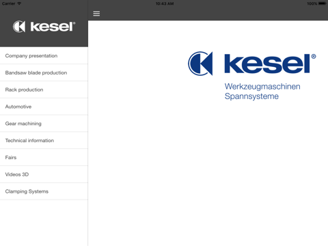 Kesel Media CMS screenshot 2