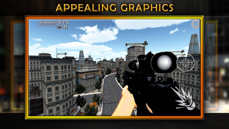 City Sniper Killer -Hit the Liberty Prisoner Guard screenshot-3