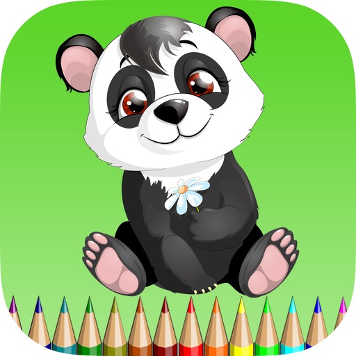 Panda Bear Coloring Book: Learn to Color a Panda, Koala and Polar Bear,  Free Games for Children by Marut Srimarueang