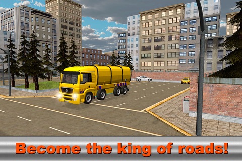 Oil Truck Driver: Simulator 3D Full screenshot 4