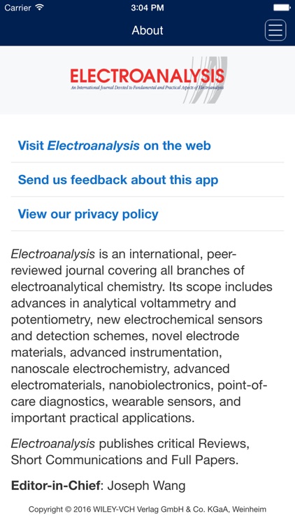 Electroanalysis screenshot-3