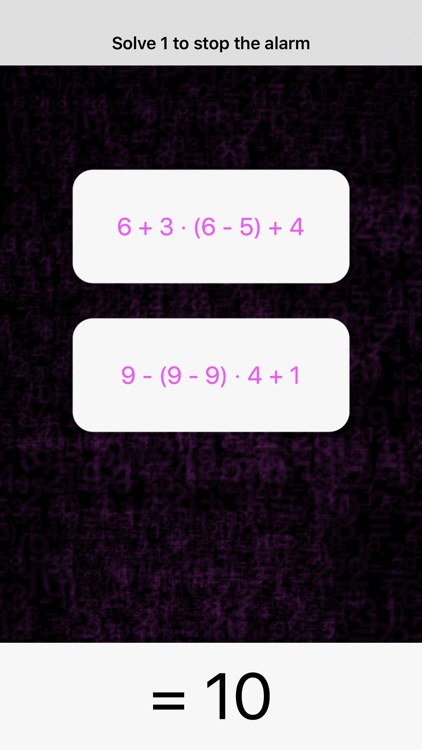 Mathe Alarm Clock screenshot-4