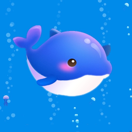 Flappy Dolphin-飞翔的小鸟-海豚君 iOS App