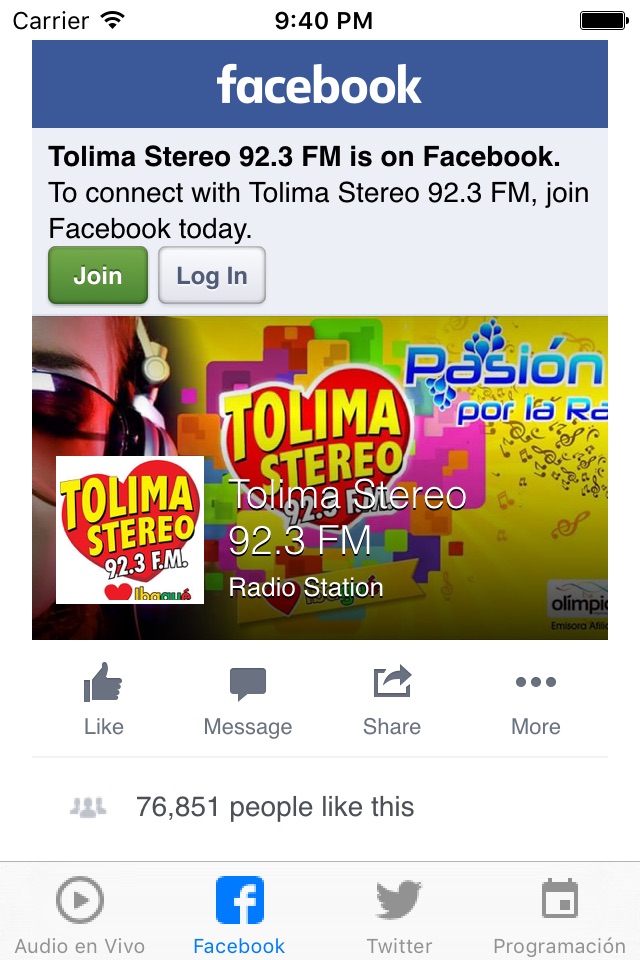 Tolima Fm Stereo screenshot 2