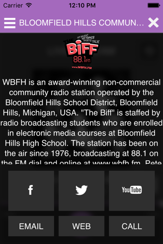 Biff Radio screenshot 3
