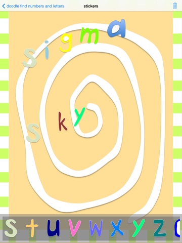 doodle find numbers & letters screenshot 3