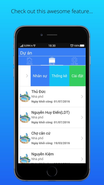 Chấm công xây dựng