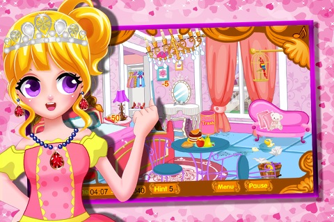 Princess Games - Cleaning Castle Suite screenshot 2