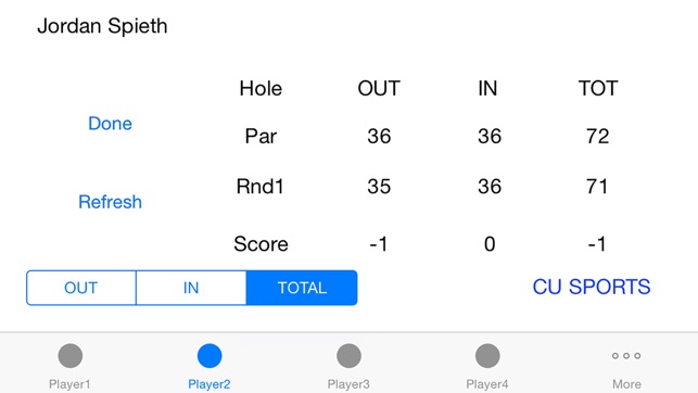 Scorecard-Golf(圖3)-速報App