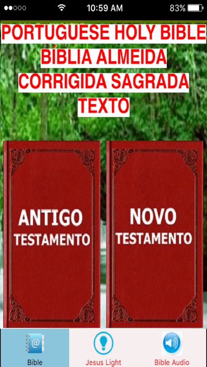 BÍBLIA ALMEIDA CORRIGIDA SAGRADA TEXTO E ÁUDIO KJV PORTUGUESE BIBLE