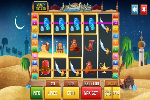 Slot Arabian Nights - Jackpot screenshot 4