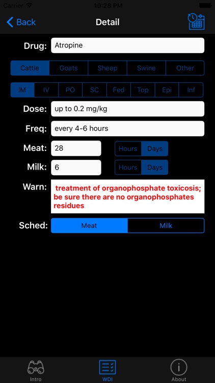 Ag Drug Residue Reference