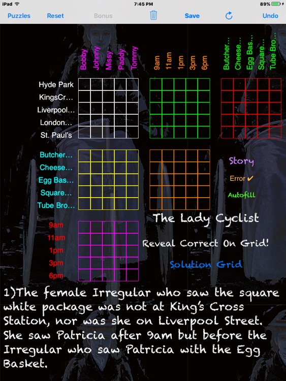 Sherlocks Logic Puzzles screenshot-3