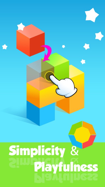 Block Puzzle -Drop rolling color blocks in crazy and happy 100 boards screenshot-3