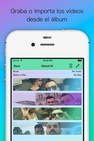 DonutSelfie App screenshot 2