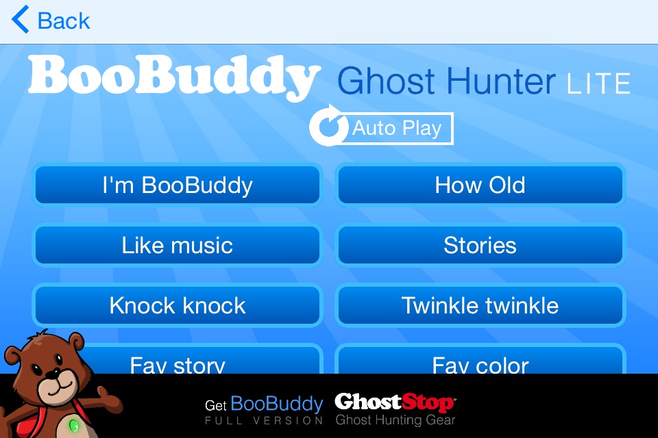 BooBuddy Ghost Hunter LITE screenshot 3