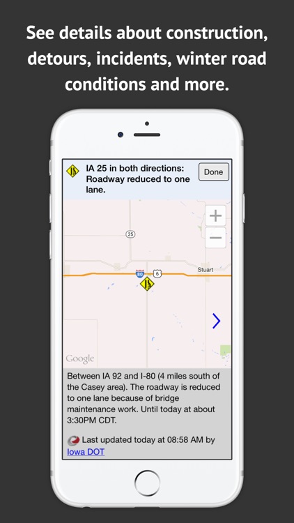 Iowa 511 screenshot-4