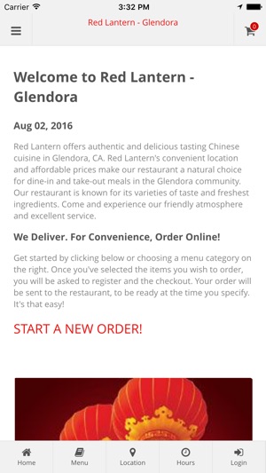 Red Lantern - Glendora Online Ordering